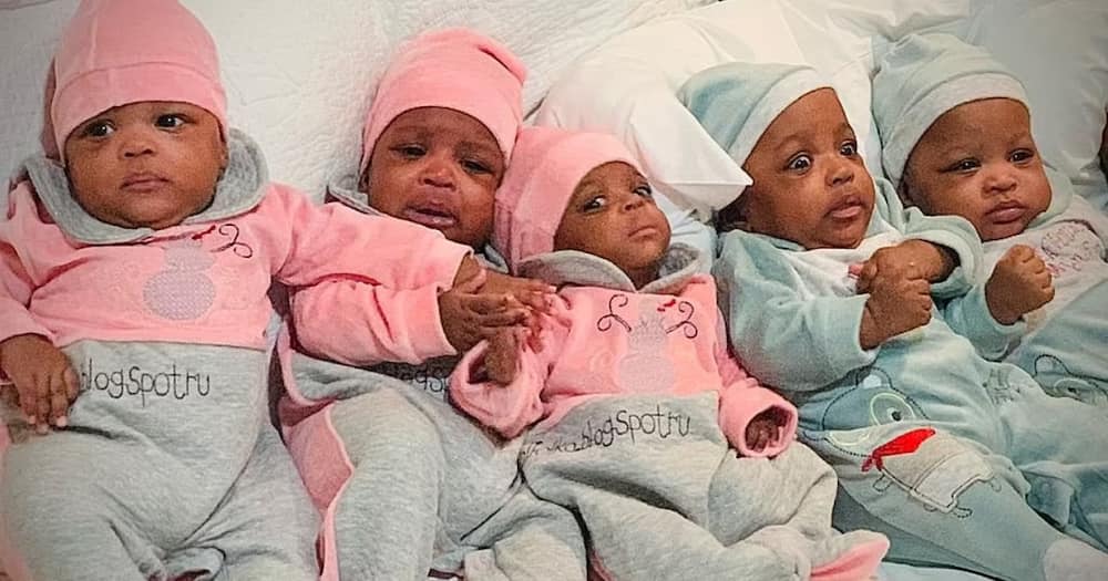 Woman Who Gave Birth to Nonuplets Shows Their Faces for First Time as They Turn 6 Months Old