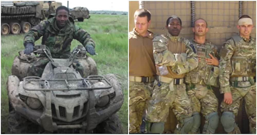 Kenyan Man says you must be mentally prepared to be a soldier in the British Army.