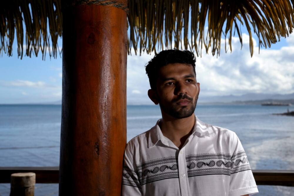 Fijian student and climate campaigner Vishal Prasad said the 'existential threat' of climate change 'is quite scary' for young people in the Pacific