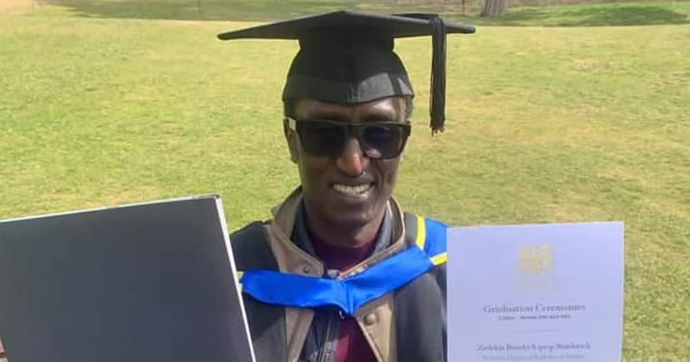 Buzeki Graduated with a Logistics Management Degree from the University of Lincoln.