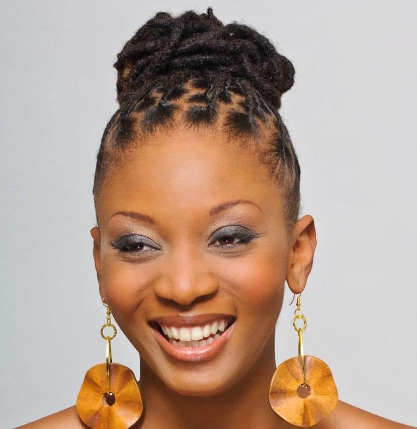 7 Locitude #LocInspiration Hair Styles for Short Locs.