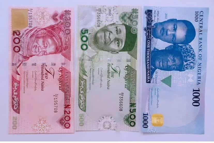 New naira notes