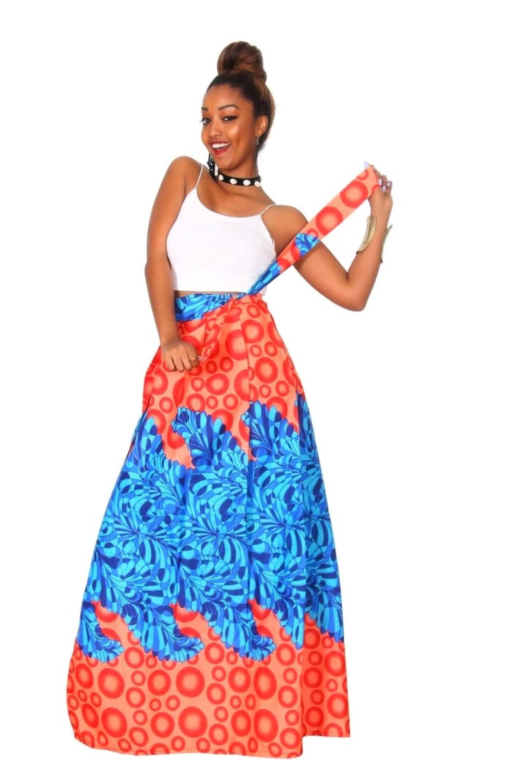 Ankara maxi skirts