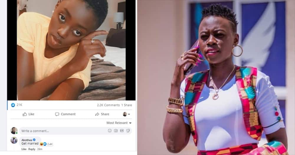 Akothee told her daughter to get married if the cold is too much for her. Photo: Rue.Baby/Akothee.