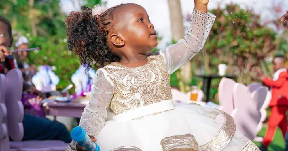 Kate Actress Throws Daughter Njeri Princess-Like Birthday Party.