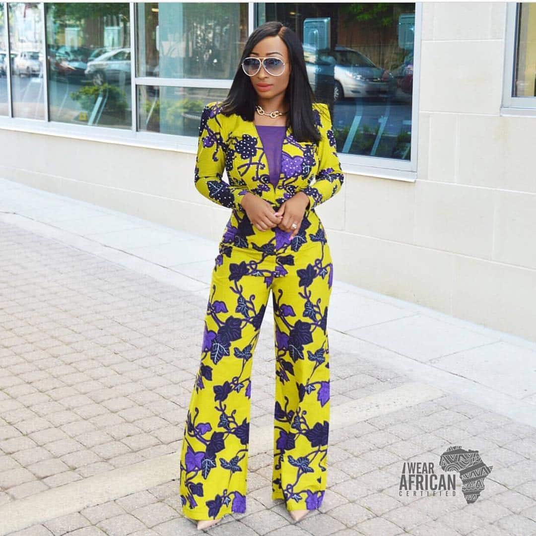 Kitenge trouser hotsell suit designs