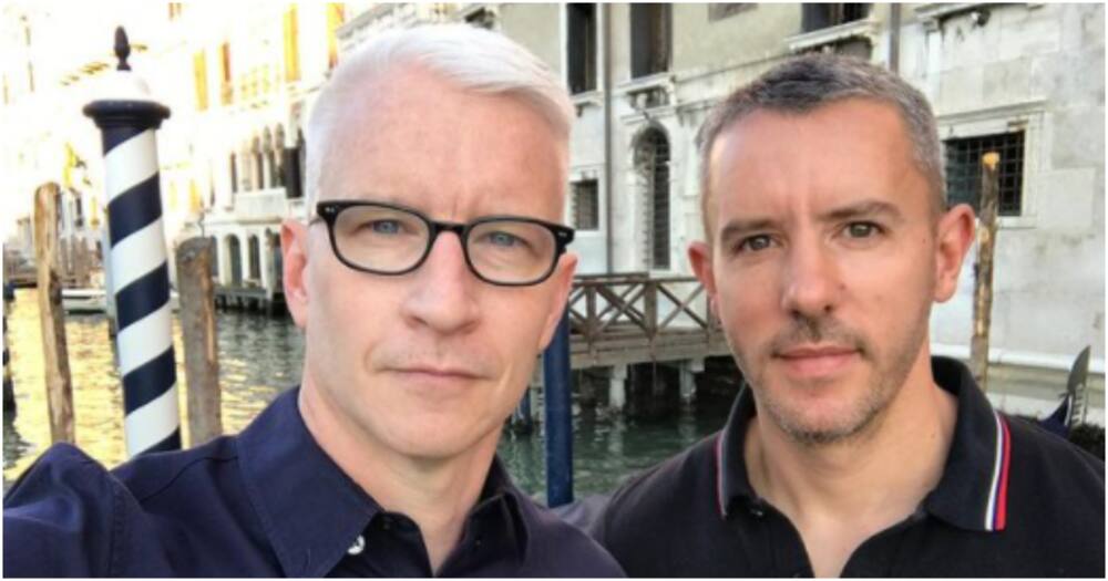 Dad again: Anderson Cooper and Benjamin Maisani are dads again.