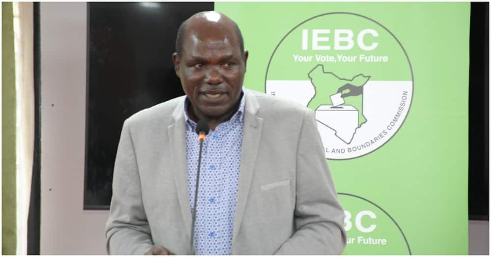 IEBC chairman Wafula Chebukati