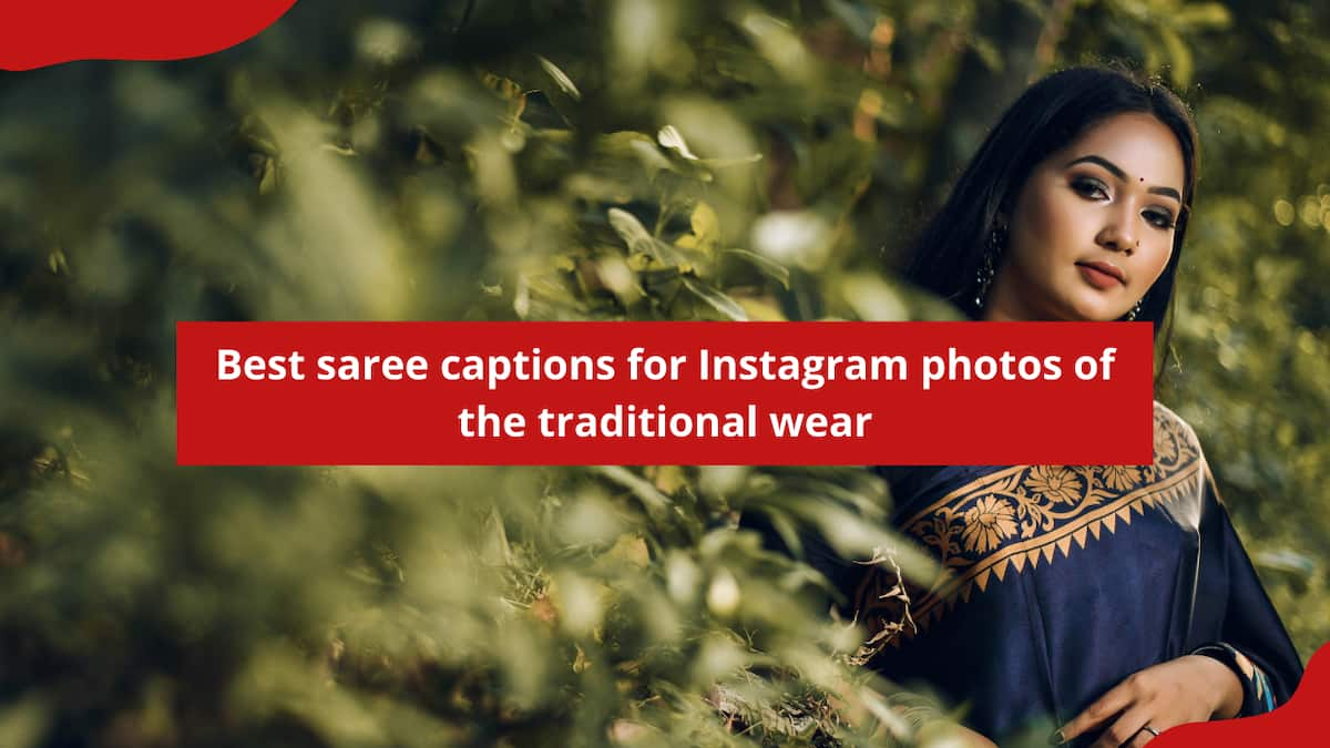 Saree Instagram Captions | TikTok