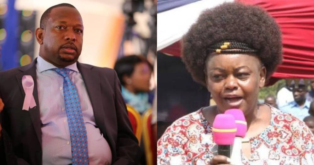 Mike Sonko under fire for attacking Millie Odhiambo for being childless