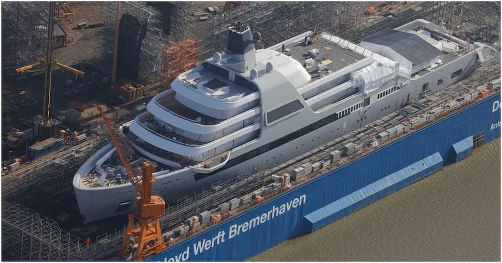 5 stunning photos of Roman Abramovich's KSh 66 billion superyatch Solaris as vessel nears completion