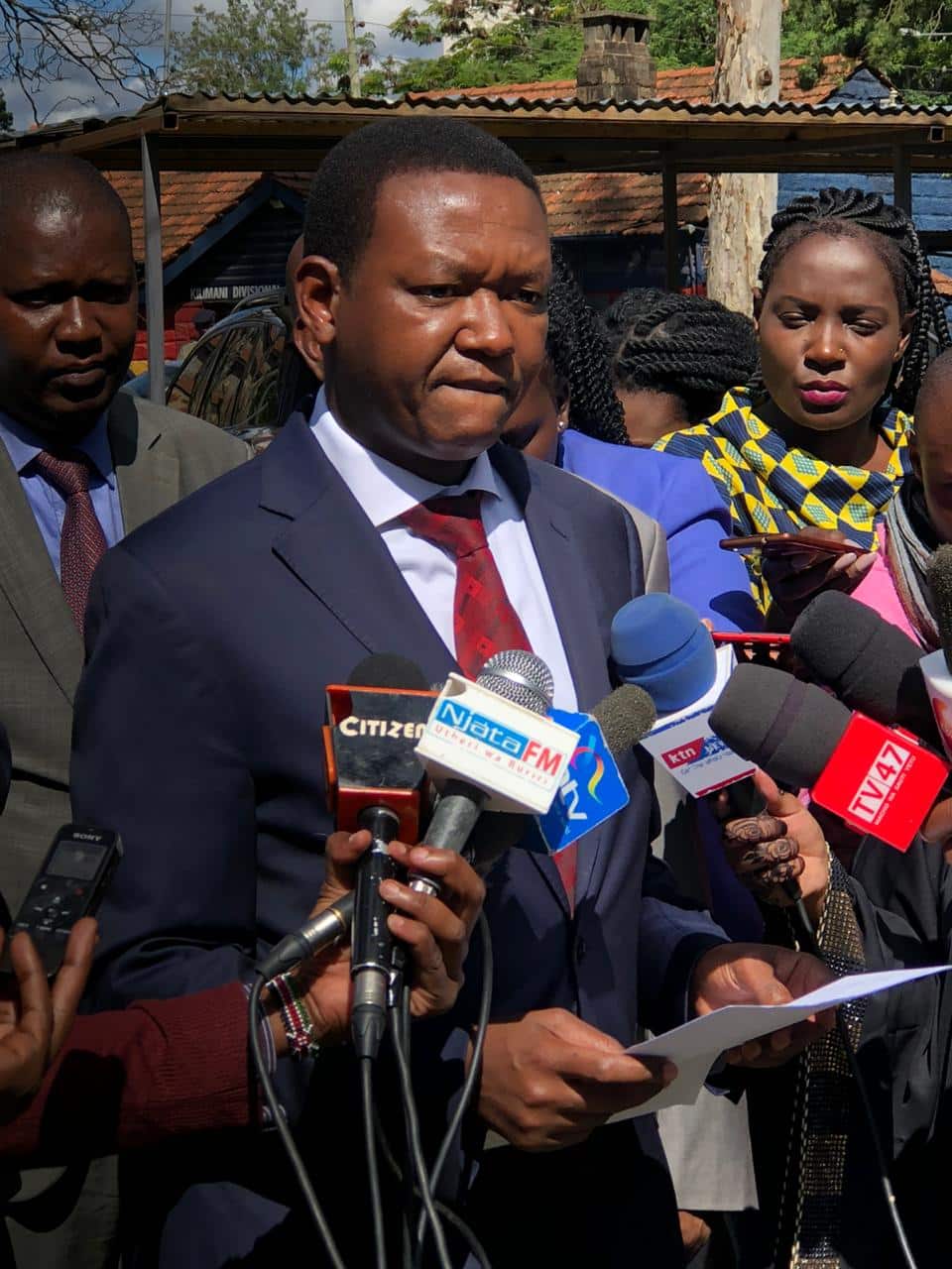Murkomen dismisses Alfred Mutua's claims saying governor deserves nobody's attention