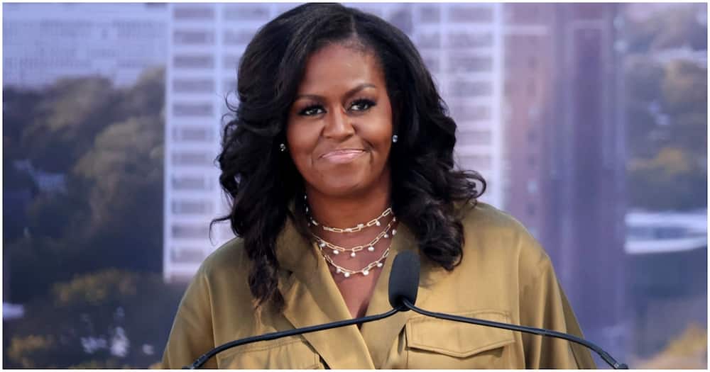 Michelle Obama said people give up on relationships too soon. Photo: Getty Images.