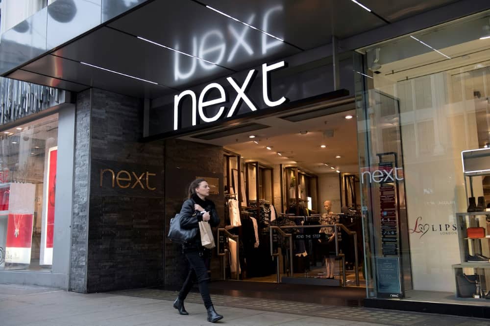 Next's share price jumped seven percent