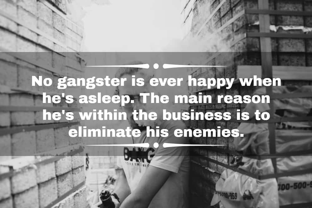 gangster poems for him