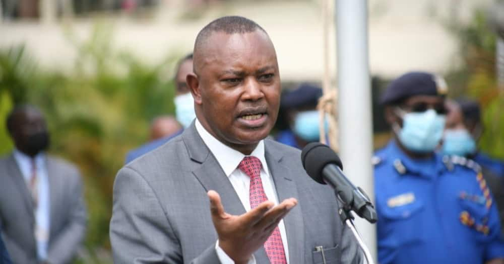 Directorate of Criminal Investigations (DCI) boss Goerge Kinoti. Photo: DCI.