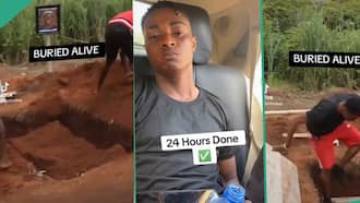Man Allegedly Buries Himself Alive for 24 Hours in Video, Speaks after Ordeal