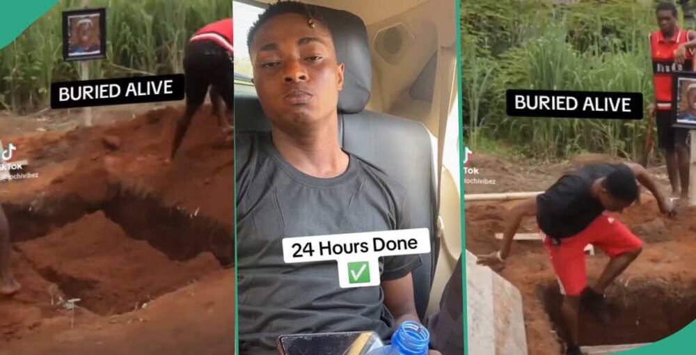 Nigerian man speaks after being buried alive for 4 hours