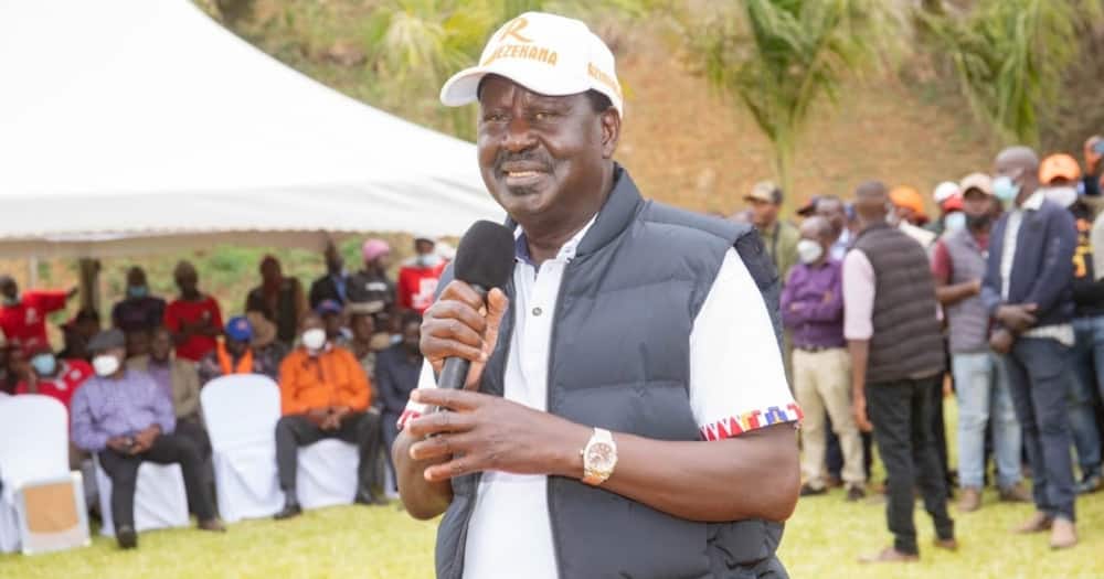 ODM leader Raila Odinga asked the police not to harass innocent boda boda riders.