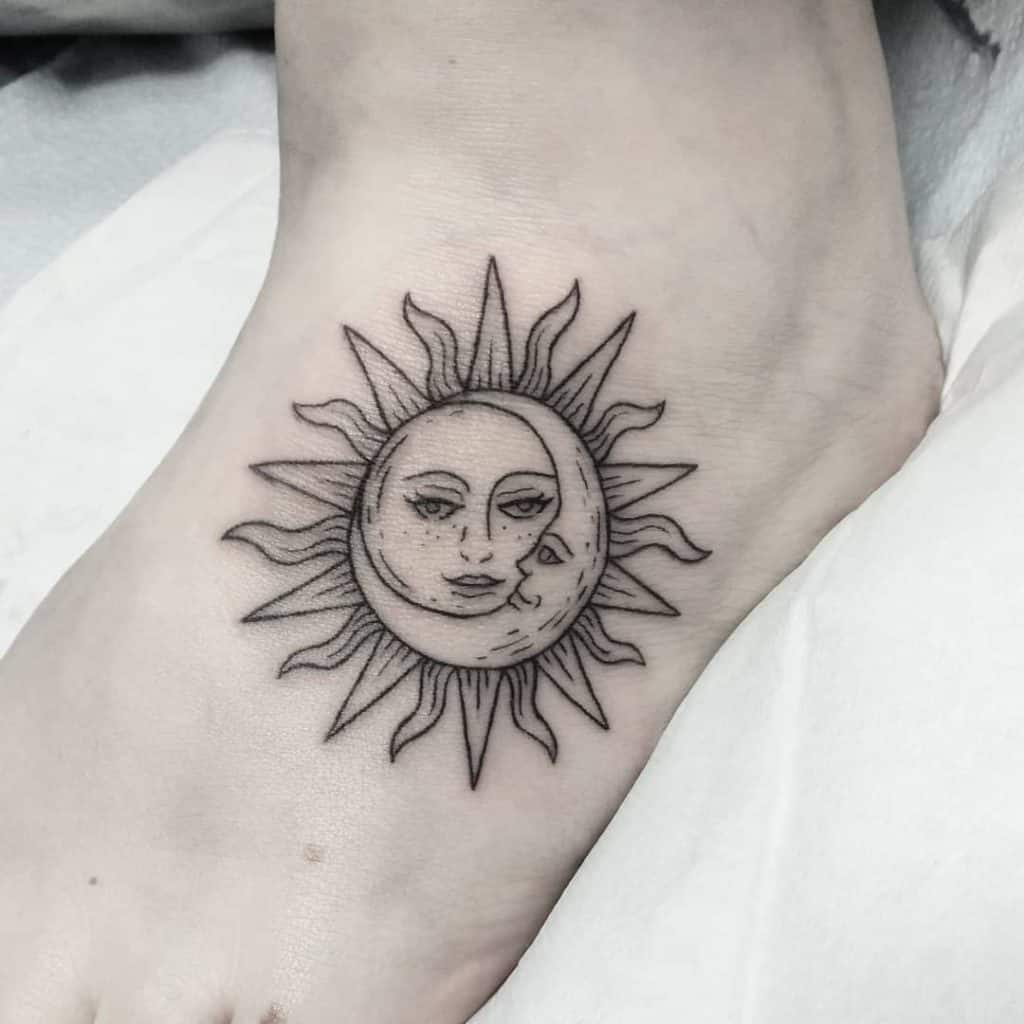 Sun Face Tattoo Images  Browse 8789 Stock Photos Vectors and Video   Adobe Stock