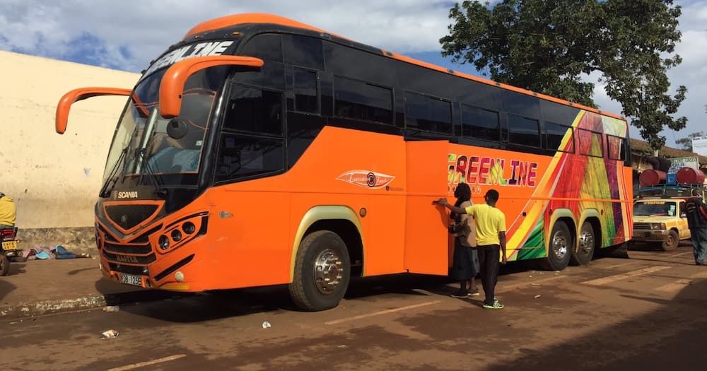 Greenline bus. It operates from Nairobi to Western Kenya.