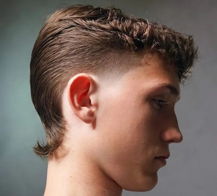 11+ Top Burst Fade Mullet Hairstyles for a Moder Look in 2024