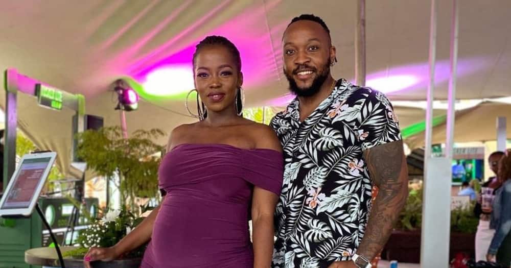 Corazon Kwamboka gives lover Frankie the eyes during couple's game.