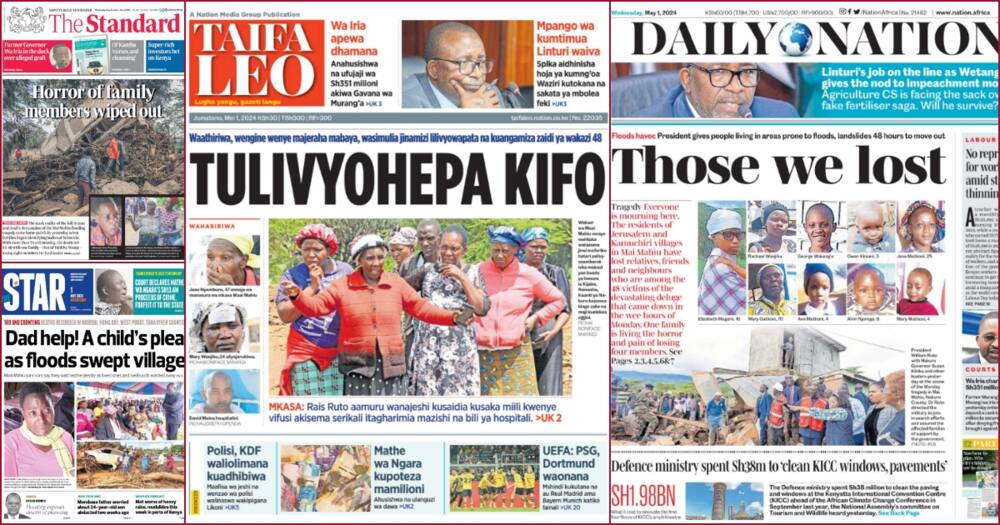 Kenyan Newspapers Review, May 1