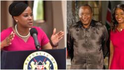 Kanze Dena Thanks Uhuru Kenyatta, Family as State House Spokesperson Tenure Ends: "Sasa Road Trips Zianze"