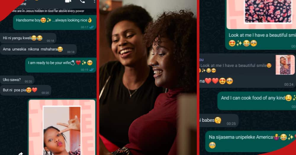 Kenyan TikToker leaks WhatsApp chats with bae.