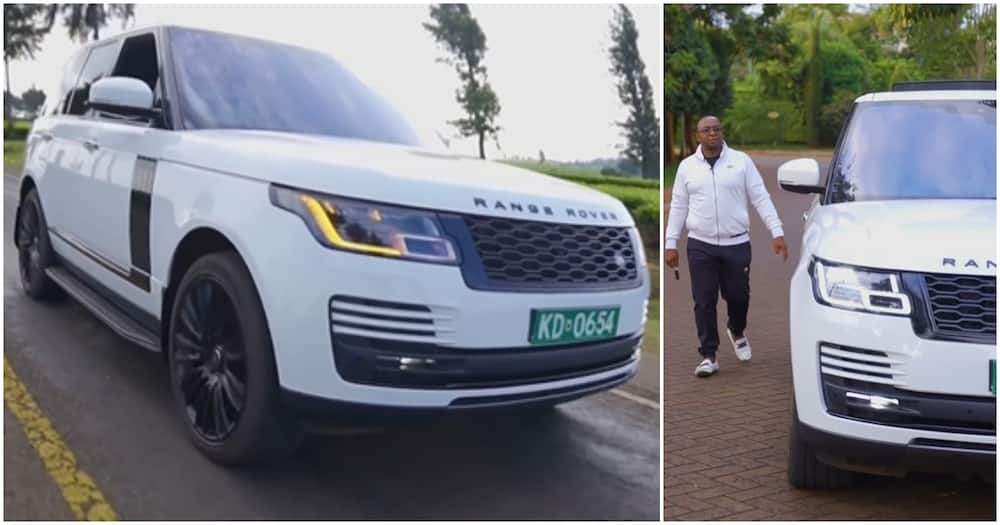 Simon Kabu buys Range Rover for Father's Day gift