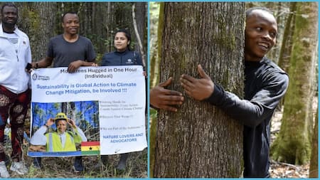 Man Sets New Guinness World Record For Hugging Trees, Peeps Rejoice