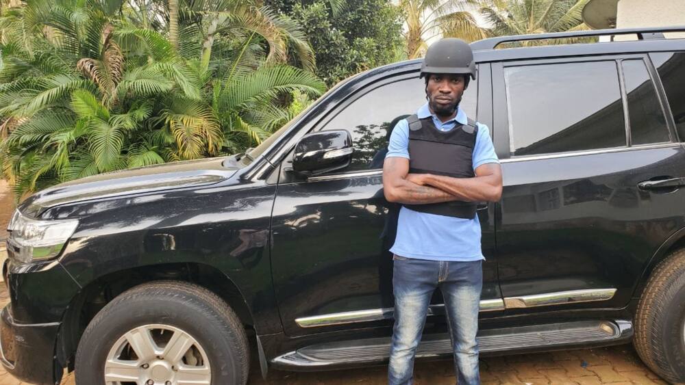 Bobi Wine under investigation for importing bulletproof car