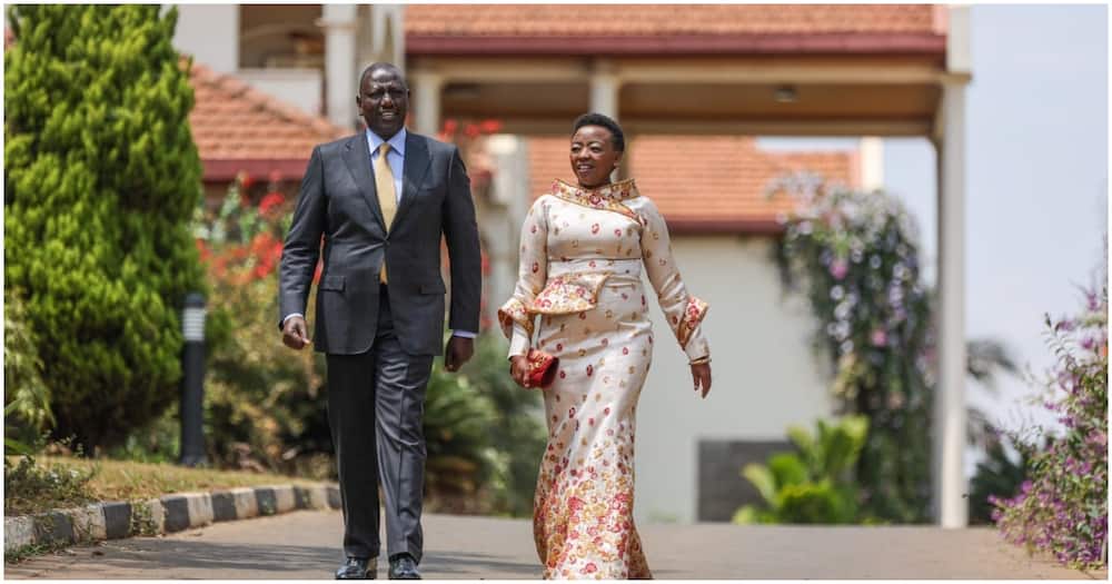 William Ruto and his wife Rachel.