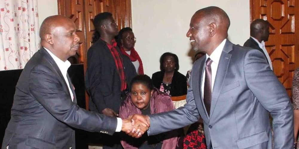 William Ruto visits late Mzee Moi's family at Kabarnet gardens, praises former president