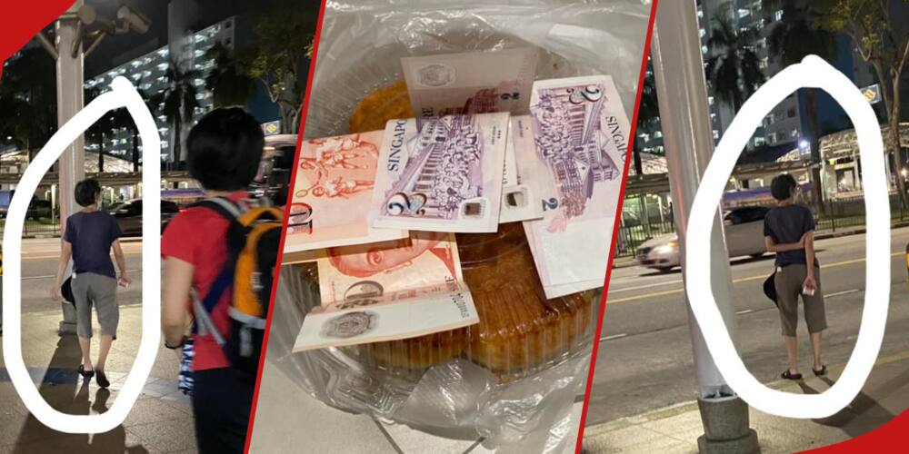 Un extraño compra pan y le da dinero a una empleada doméstica angustiada que ha desperdiciado el dinero de las compras.