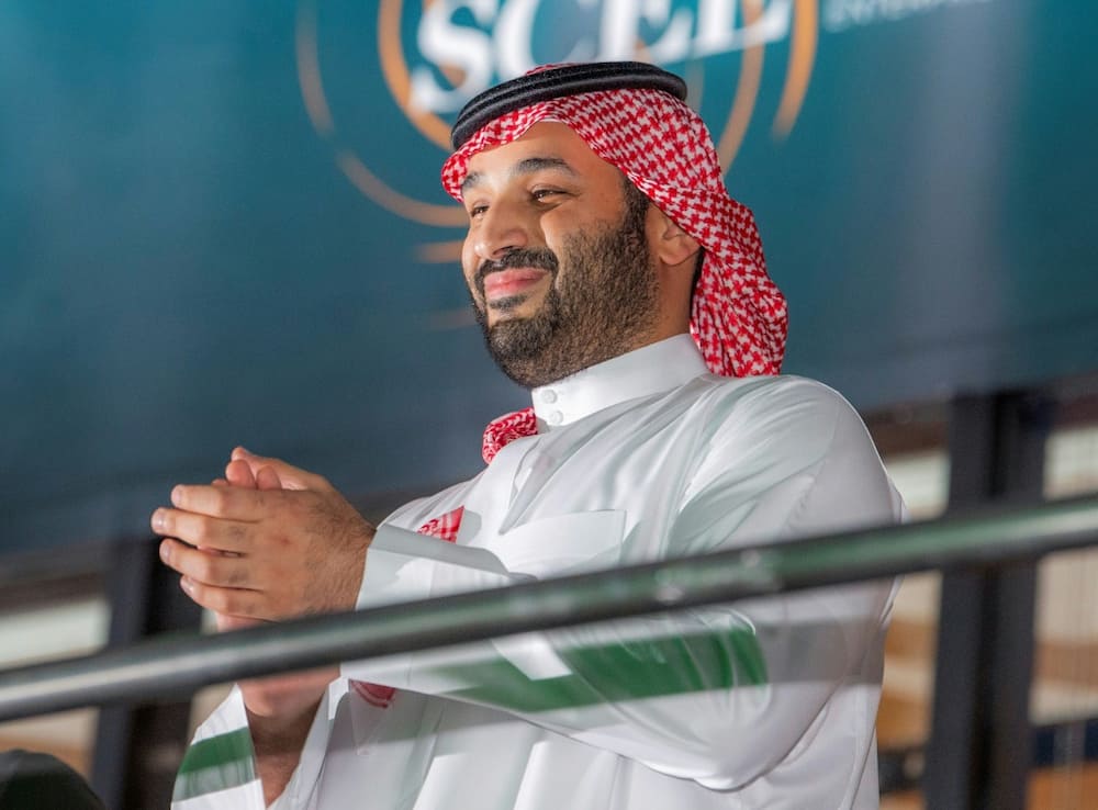 Lawyers for Saudi Crown Prince Mohammed bin Salman -- seen here in a handout photo from a boxing exhibition in August 2022 -- have argued that his recent appointment as prime minister should shield him from US legal liability