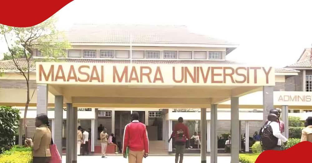 Administration block of Maasai Mara University.
