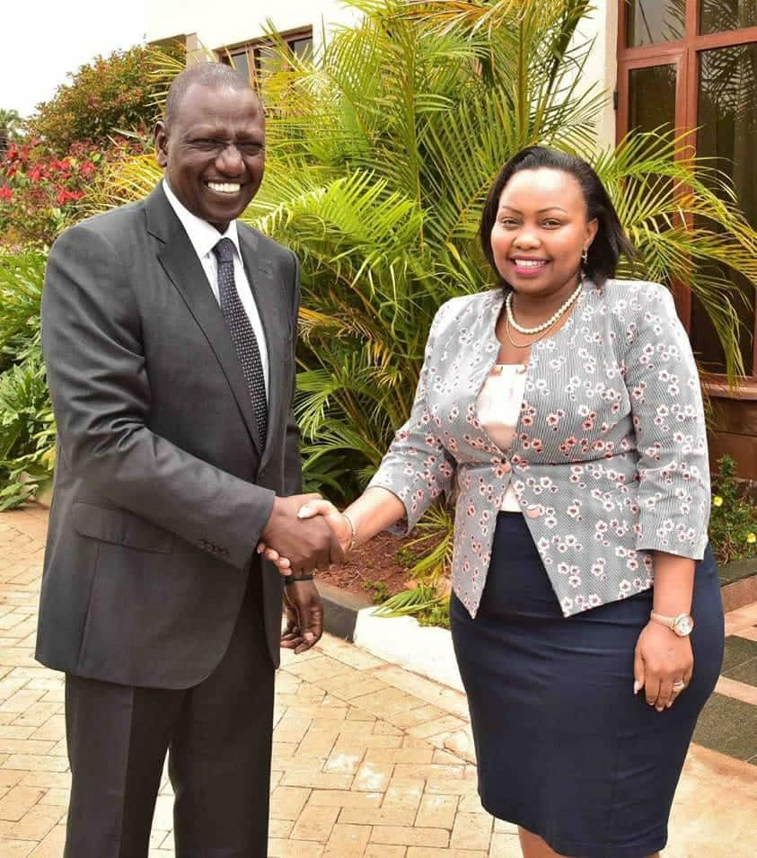 Millicent Omanga assures William Ruto of her support despite speculation she ditched Tanga Tanga