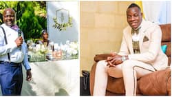 Guardian Angel Celebrates Esther Musila's Younger Brother Who Walked Her Down the Aisle: "Baba"