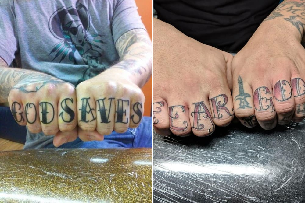 20+ Men'S Knuckle Tattoo Ideas