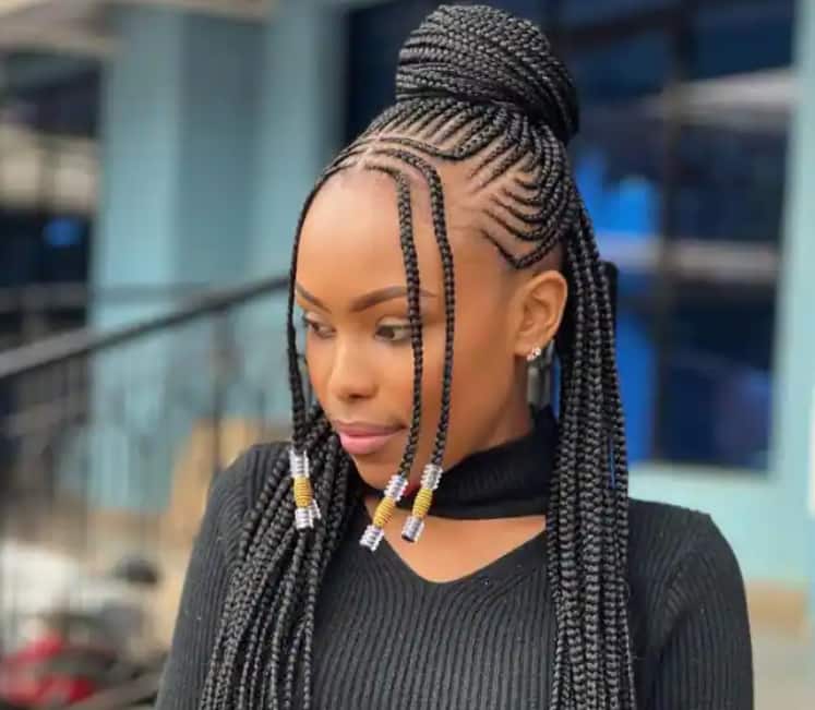 30+ trendy half-up half-down braids for all occasions in 2024