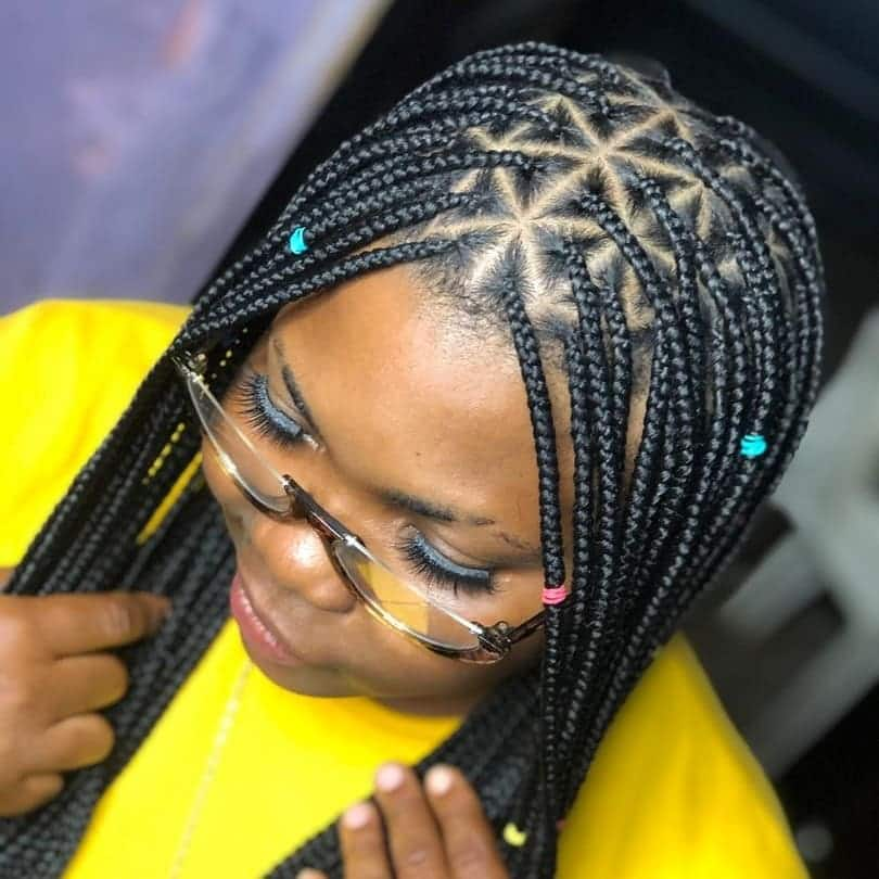 Knotless Braids Styles 2021 From A Simple Plait To Truly Unique Designs There Are Dozens Of