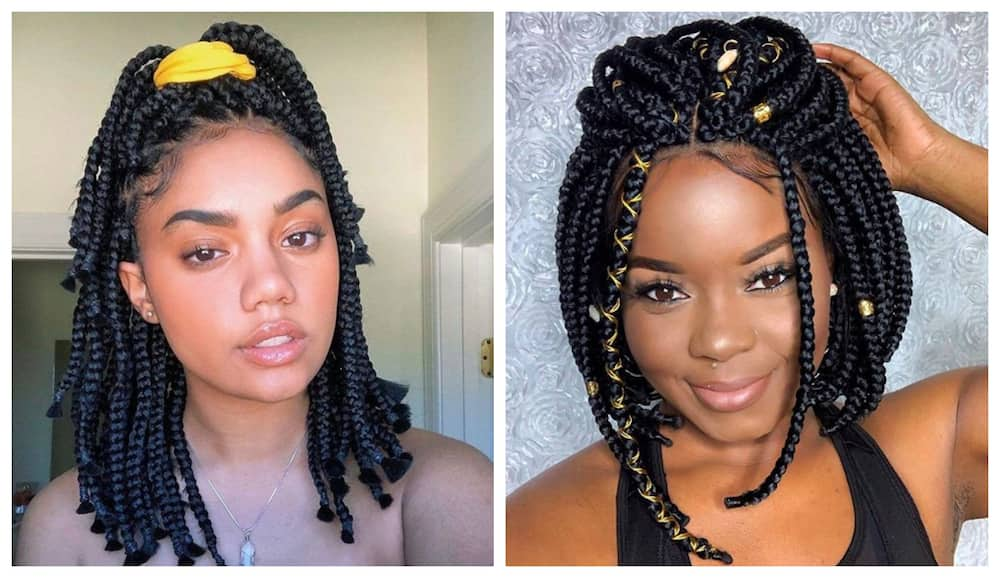 30 beautiful Fulani tribal braids and half knotless styles - Tuko