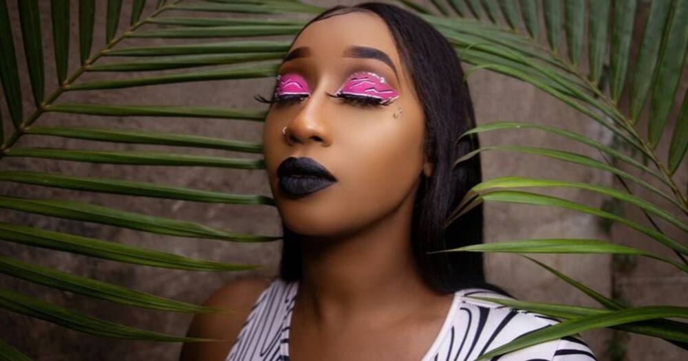 Victoria Kimani denied dating Sarkodie holding he's a married man.