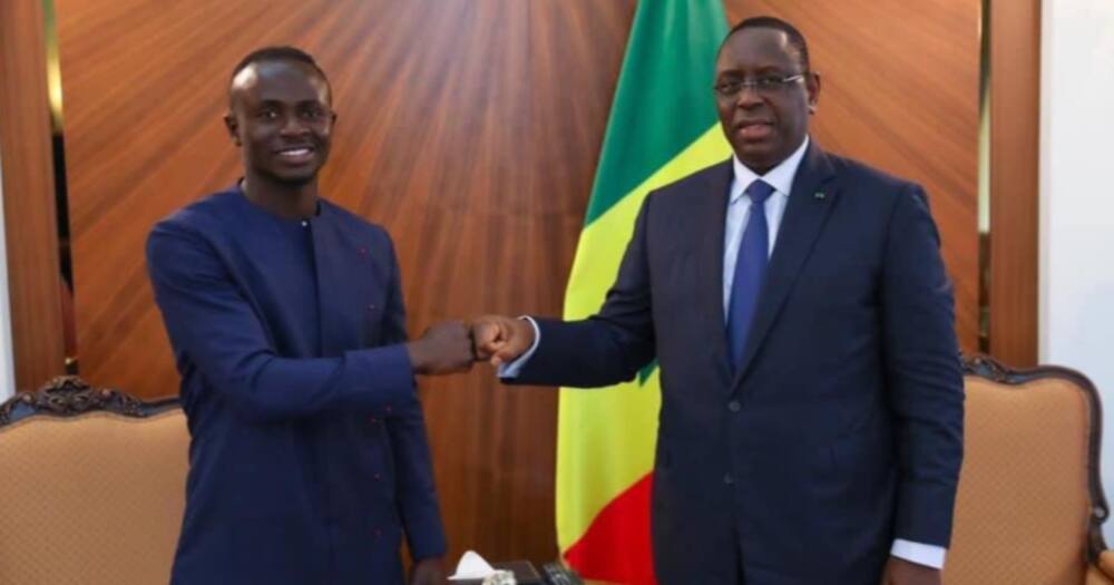 Mane meets with Senegal President