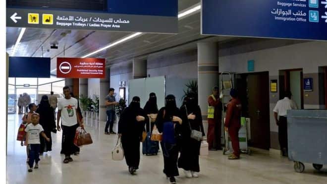 Saudi Arabia allows women to travel without male guardians