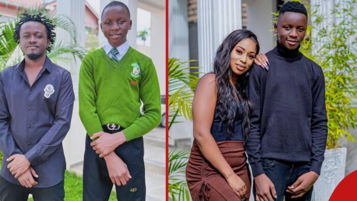 Bahati's Son Morgan Amuses Parents after Disclosing Why He Can't Date Girls from His High School