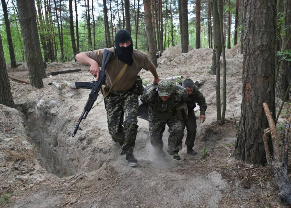 Many of the Ukrainians who have swelled the ranks of the army following the invasion have received training in a forest previously occupied by Russian soldiers