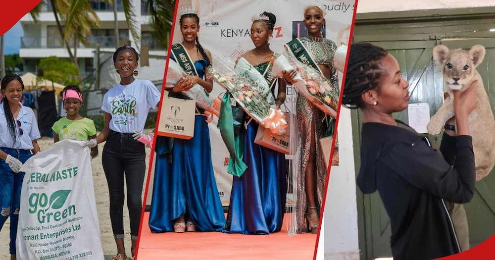 Miss Earth queens taking part in their various conservation and sustainability projects